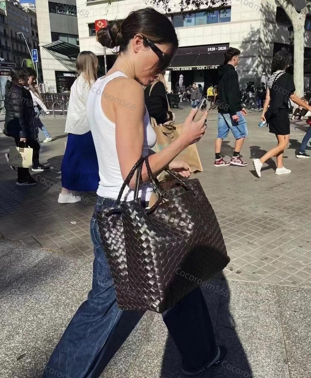 보테가베네타 라지 안디아모 백