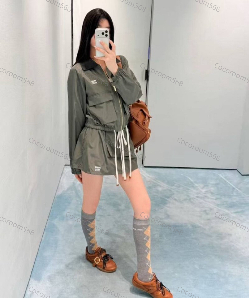 미우미우 카라 자켓 2type