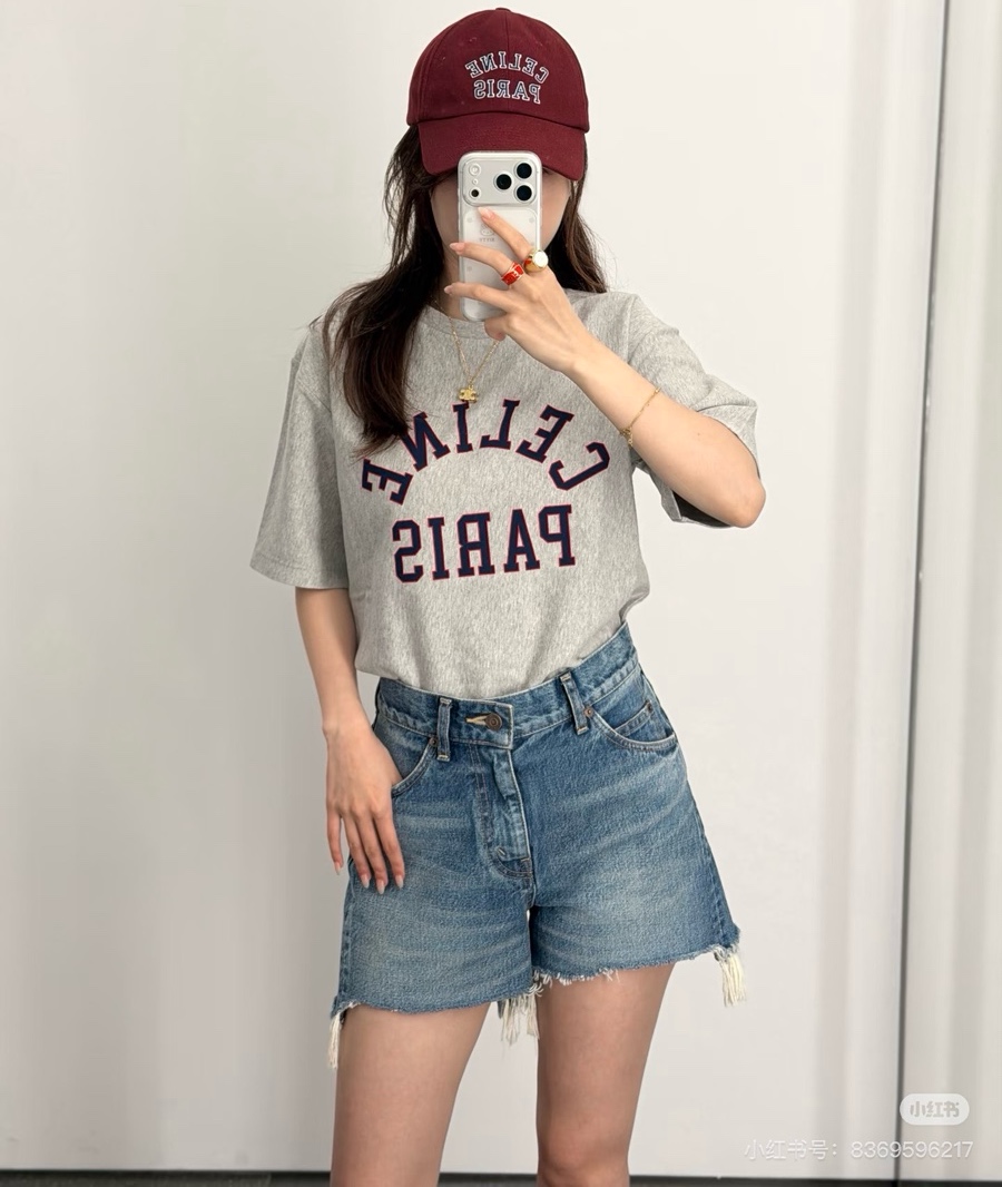 셀린느 반팔 티셔츠 2color
