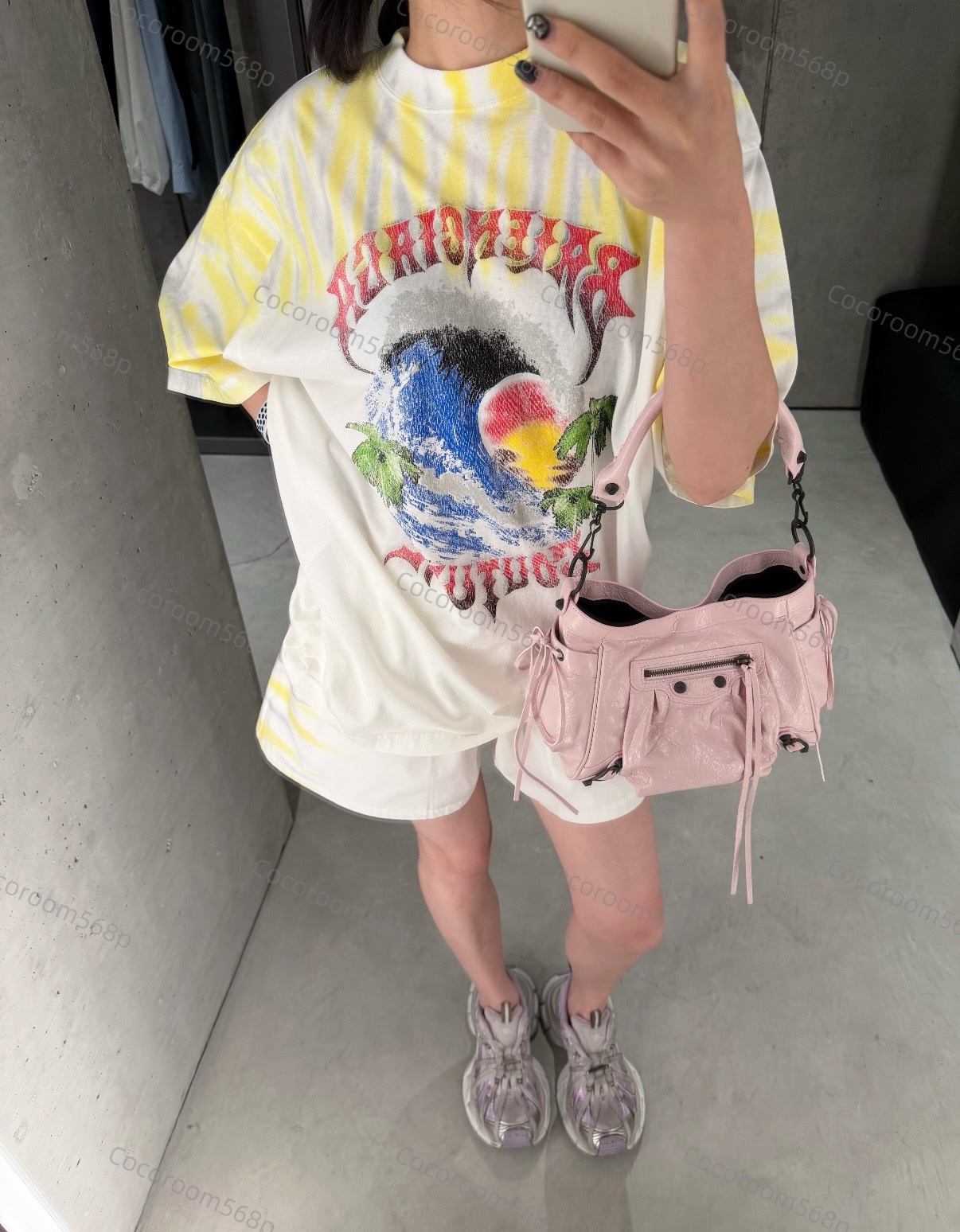 발렌시아가 르 시티 버킷백 3color