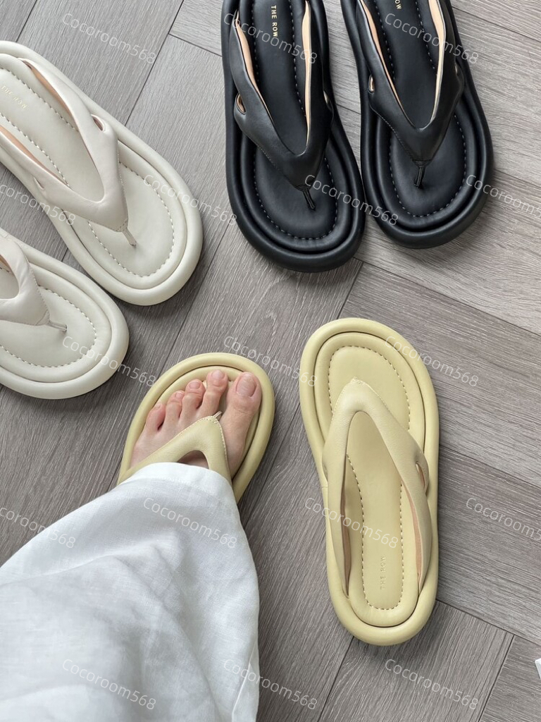 더로우 플랫폼 조리 샌들 3color