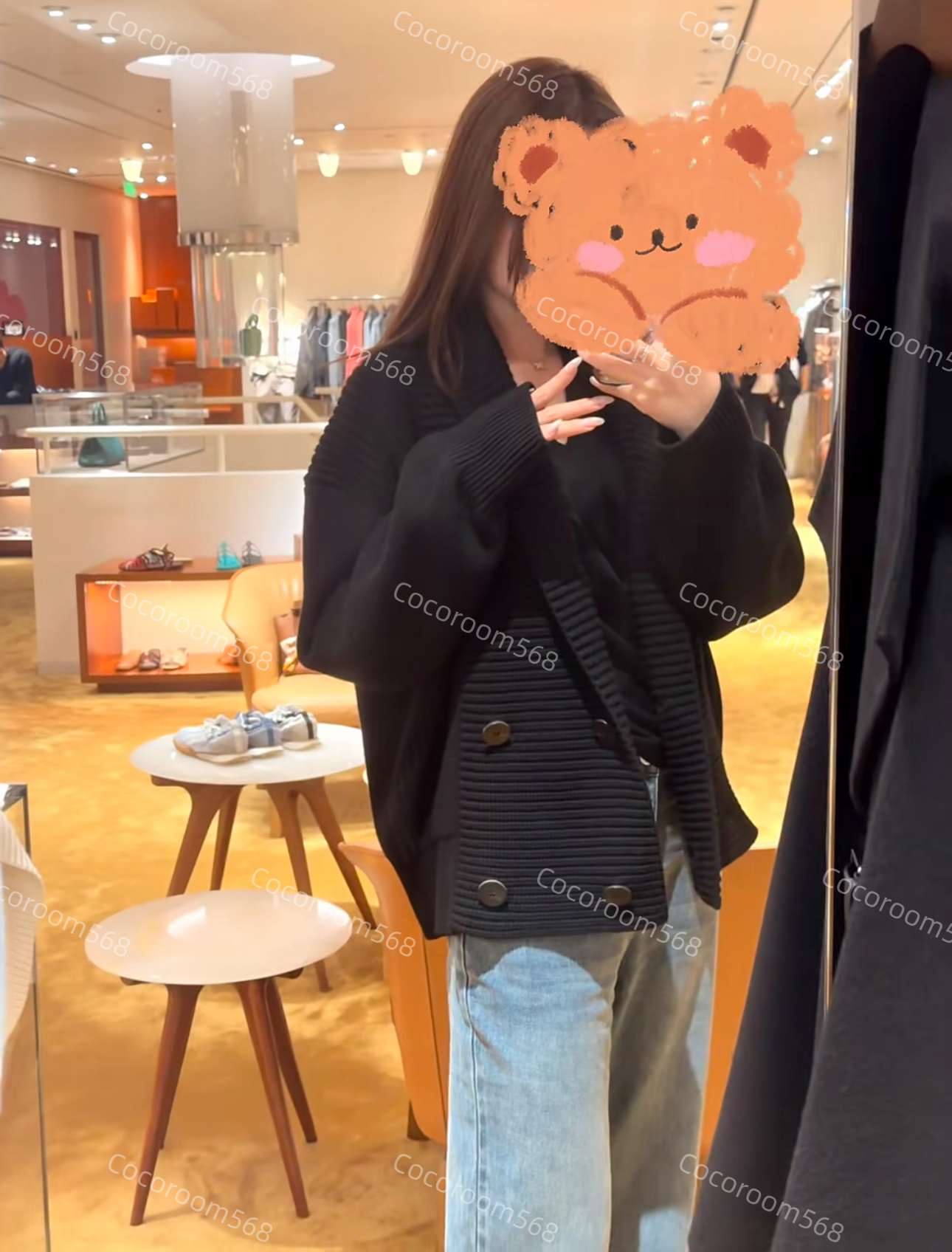 에르메스 울 자켓
