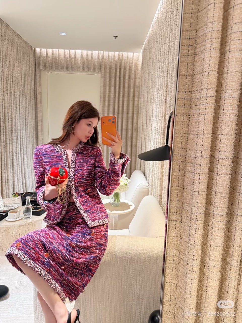 샤넬 26 트위드 자켓