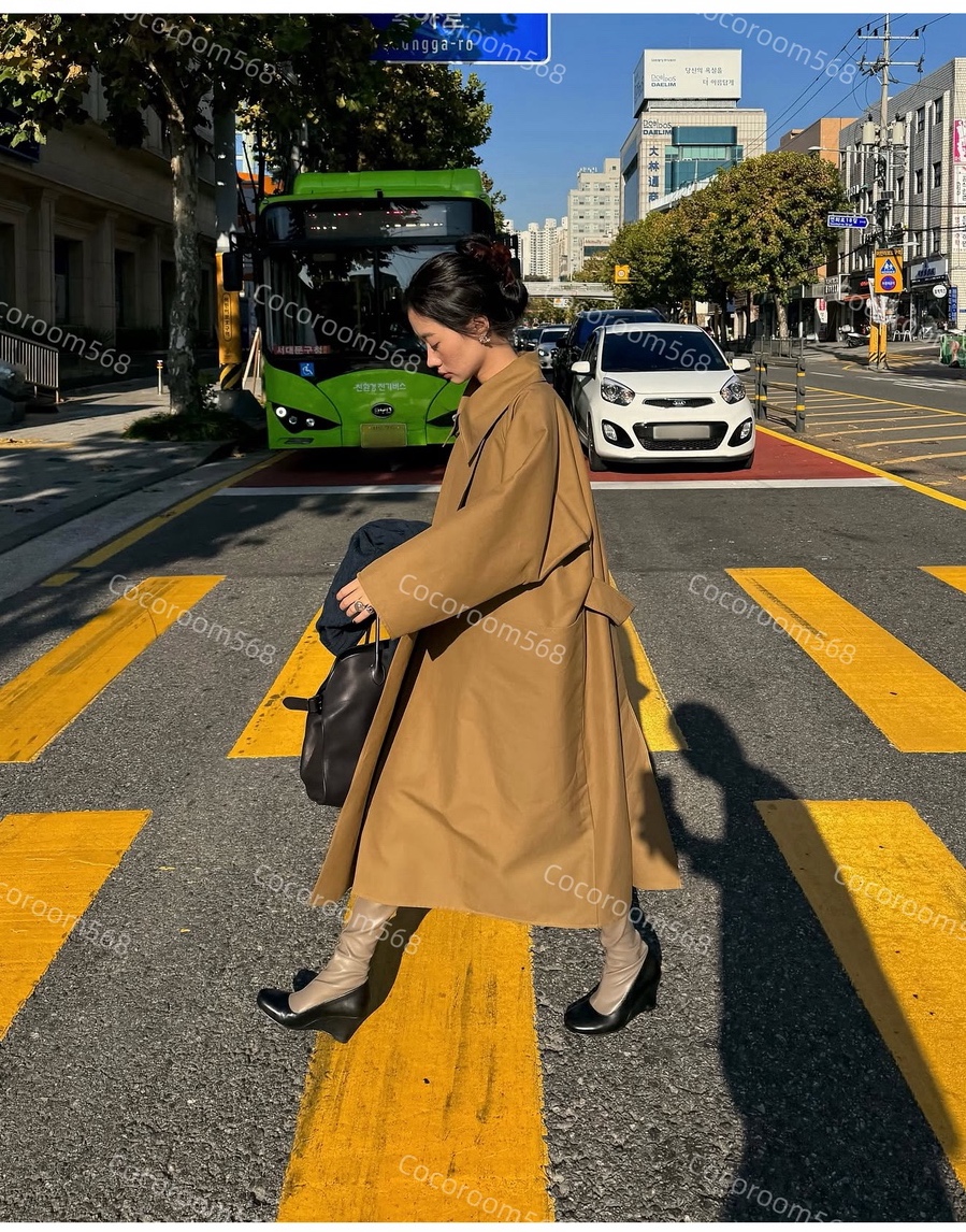 더로우 코튼 코트 자켓