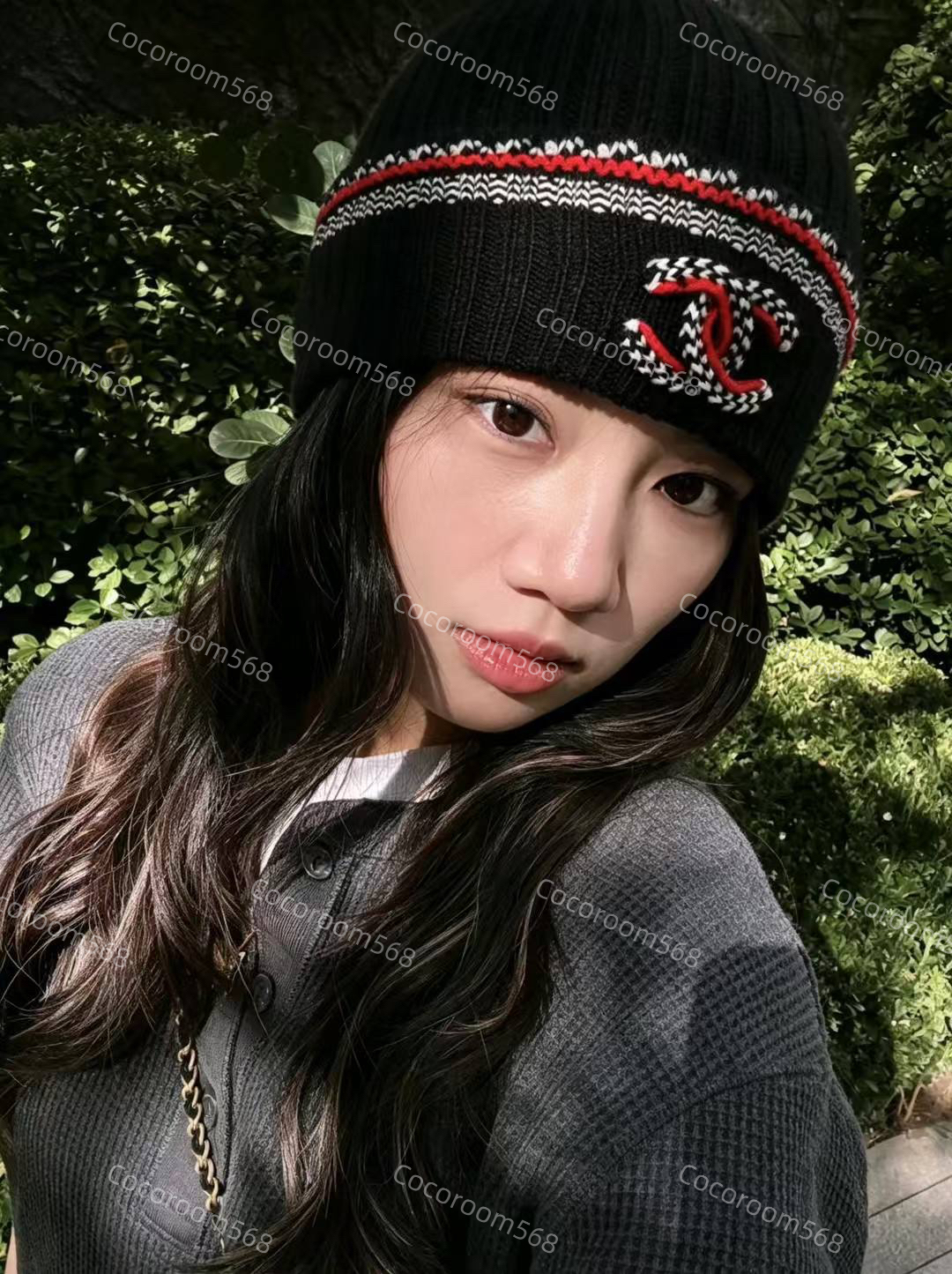 샤넬 캐시미어 비니 모자 3type